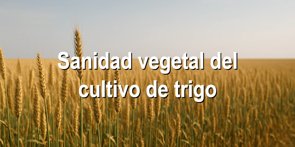 Sanidad vegetal del cultivo de trigo